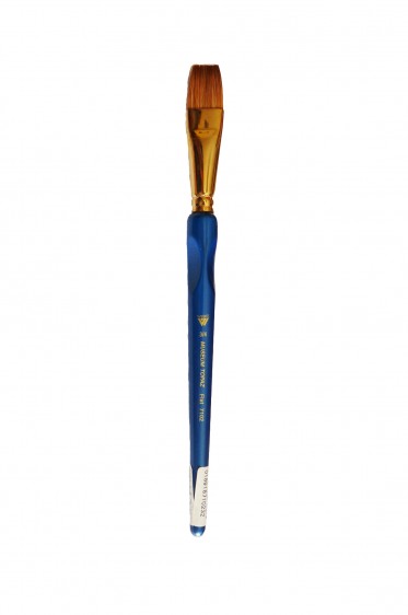 Weber Museum Topaz Brush: Sable Blend Flat 3/4