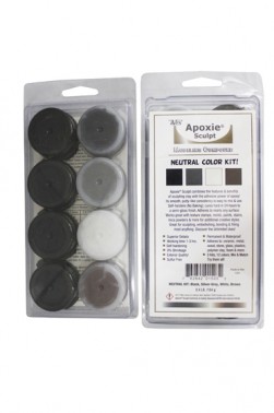 Apoxie® Sculpt Color Neutral Colors Set 184g
