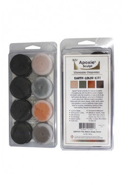 Apoxie® Sculpt Color Earth Colors Set 184g