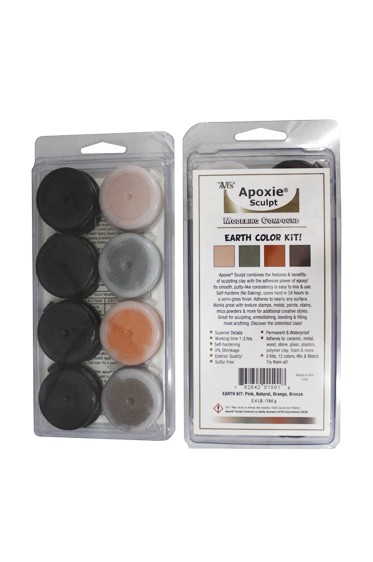 Apoxie® Sculpt Color Earth Colors Set 184g