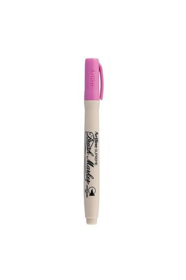 Artline Brush Marker: Pink
