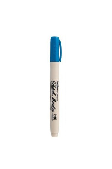 Artline Brush Marker: Light Blue
