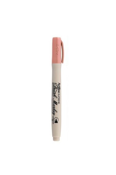 Artline Brush Marker: Apricot
