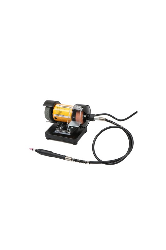 Drill Shaft With Cotton & Felt Polishing Bits Bench Grinder Flexible Drive 