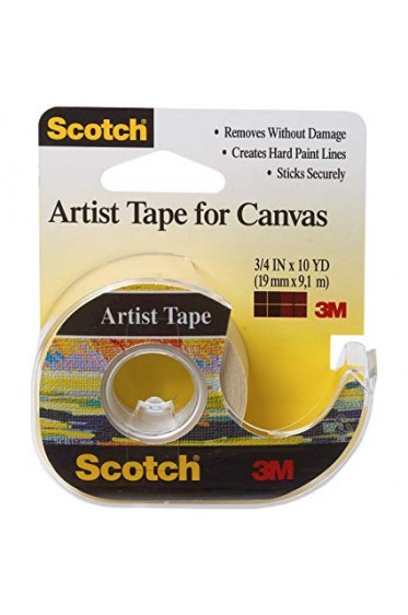 3M Scotch Artist Tape For Canvas 3/4" 10 yards