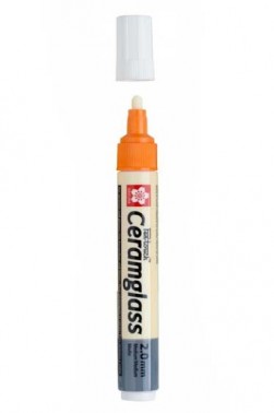 Sakura Pen-Touch Ceramglass: Orange 2.0 mm