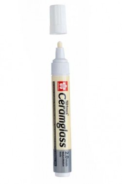 Sakura Pen-Touch Ceramglass: White 2.0 mm