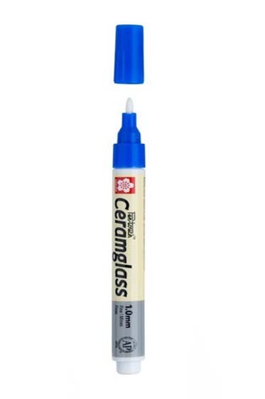 Sakura Pen-Touch Ceramglass: Blue 1.0 mm