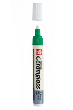 Sakura Pen-Touch Ceramglass: Green 2.0 mm