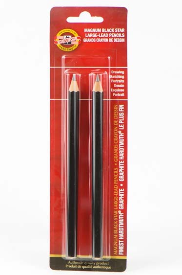 Koh-I-Noor Magnum Black Star Large-Lead Pencil