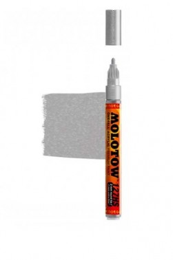 Molotow ONE4ALL Acrylic Marker: Metallic Silver