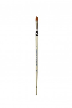 Weber Permalba Brush: Pure Red Sable Filbert 10