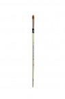 Weber Permalba Brush: Pure Red Sable Filbert 10