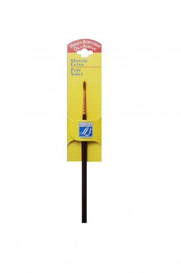 Lefranc & Bourgeois Brush: Puresable Oil Color Round Bright 8