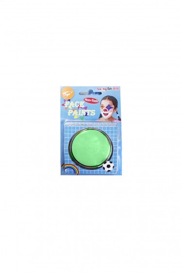 Tiger Face Paint: Tiger Face Paint Lucky Metallic Green