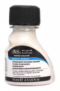 Winsor & Newton Watercolor Medium: Permanent Masking Medium 75ml
