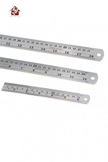 Art Deckle & Rulers: Berkeley Steel Ruler 12inches