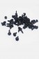 TOPS Black Screw with Head 10pcs
