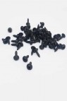 TOPS Black Screw with Head 10pcs
