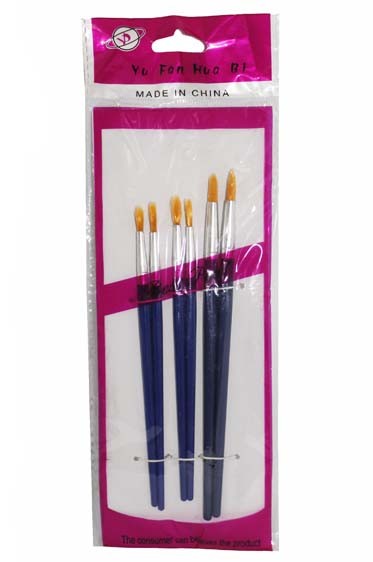 Tiger Nylon Brush Set 6pcs