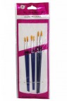 Tiger Nylon Round Brush Set 6pcs
