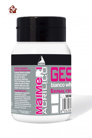 Maimeri Acrylic Medium: White Gesso 200ml
