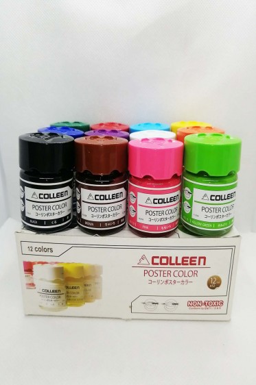 Colleen Poster Color:   Set of 12 Colors 12ml