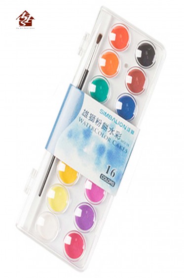 Simballion Watercolor:  Simbalion Watercolor 16pcs Set