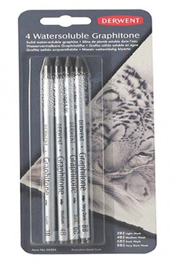 Derwent Watersoluble Graphitone Set of 4