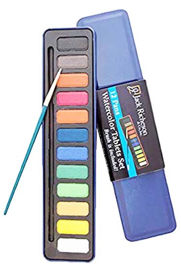 Jack Richeson Metal Case Watercolor Set
