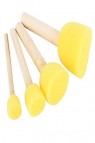 XDT Quality Brush:  Stencil Sponge Set