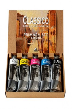 Maimeri Classico Oil:  Primary Set 5pcs x 60ml