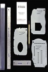 Art Deckle & Rulers: Logan Art Deckle Paper Crafter Kit A1170