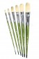 XDT Quality Brush: 515 Bristle Filbert Brush 10