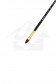 XDT Quality Brush: 946 Synthetic Nylon Filbert 5