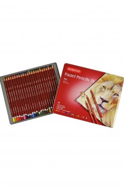 Derwent Rexel Pastel Pencil 24 Colors Set