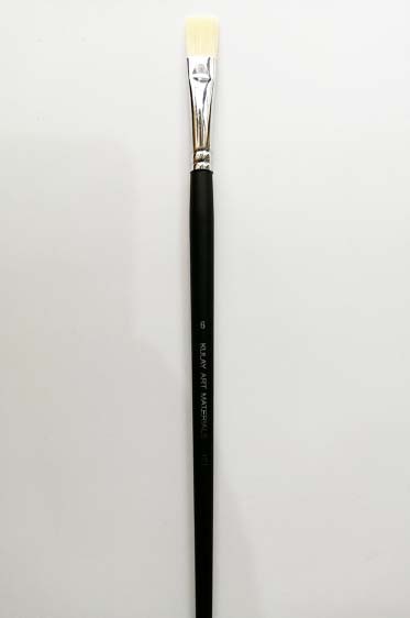 Kulay Art Materials 101 Synthetic Nylon Flat Brush 6