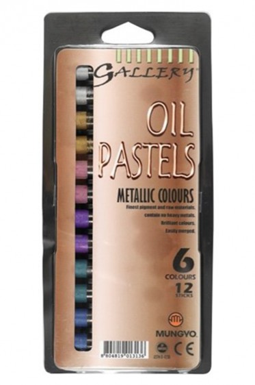 Mungyo Oil Pastel: Mungyo Metallic Color 12colors