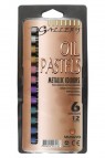 Mungyo Oil Pastel: Mungyo Metallic Color 6 colors 12 sticks