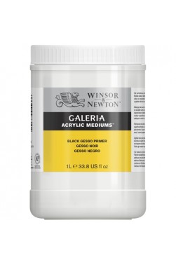 Winsor & Newton Galeria Black Gesso 1liter