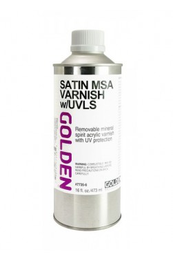Golden Acrylic Medium: MSA Satin with UVLS 473ml