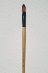 Kulay Art Materials 2825 Synthetic Golden Taklon Filbert 5