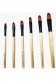 Kulay Art Materials 2825 Synthetic Golden Taklon Filbert 5