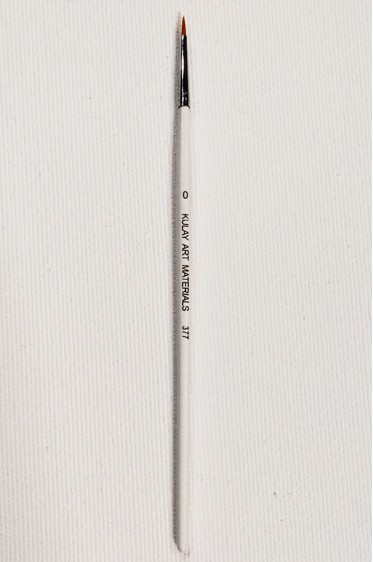 Kulay Art Materials 377 Nylon Pointed Round 0