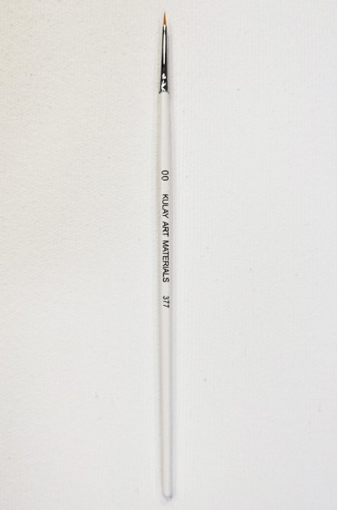 Kulay Art Materials 377 Nylon Pointed Round 00