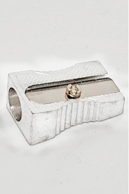 Faber Sharpener : Faber Castell Aluminum Metal Single Sharpener