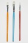 Phoenix Brush: Phoenix Fine White Bristle Flat Set 3pcs.