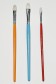 Phoenix Brush: Phoenix Fine White Bristle Filbert Set 3pcs.
