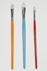 Phoenix Brush: Phoenix Fine White Bristle Filbert Set 3pcs.