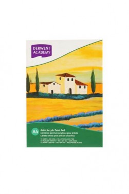 Derwent Acrylic Pad A4 12 sheets